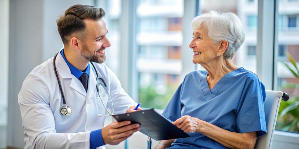 مشورت با پزشک پیشگیری دردهای دوران سالمندی